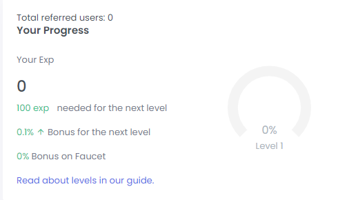 Multicoins level system